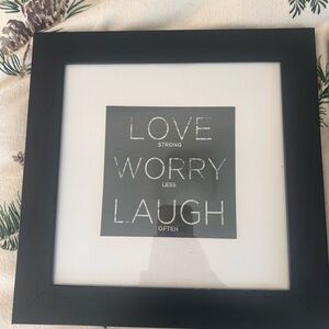 Framed Wall Art - Black & White